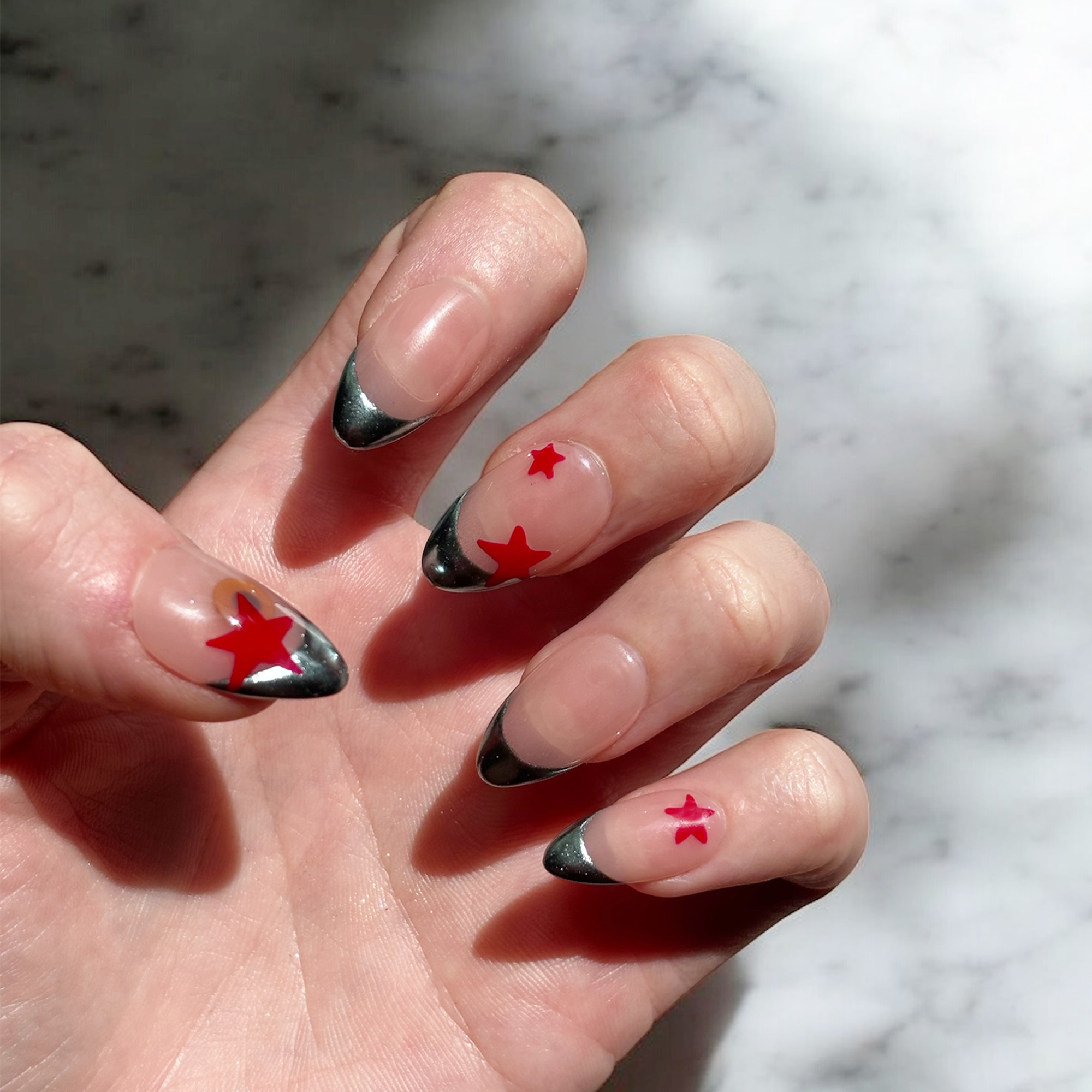 Accelerate-  NFC Nails That Share Your Socials - Lunautics Press-on nails