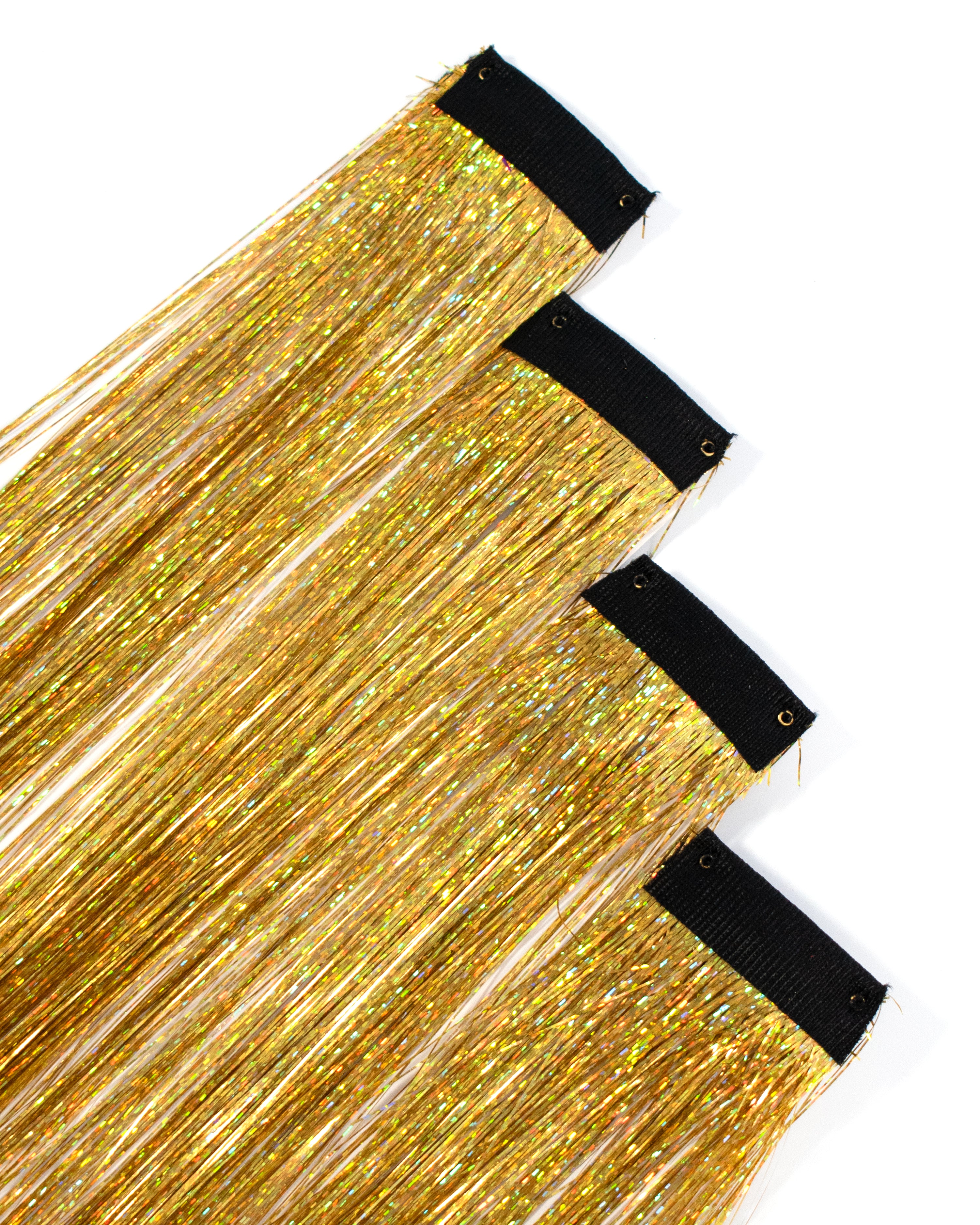 Gold Holographic Hair Tinsel - Success - Lunautics Hair Tinsel