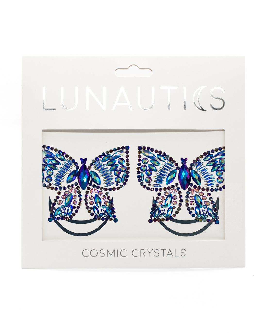 Wicked Wings - Butterfly Jewel Body Stickers - Lunautics Jewel Pasties
