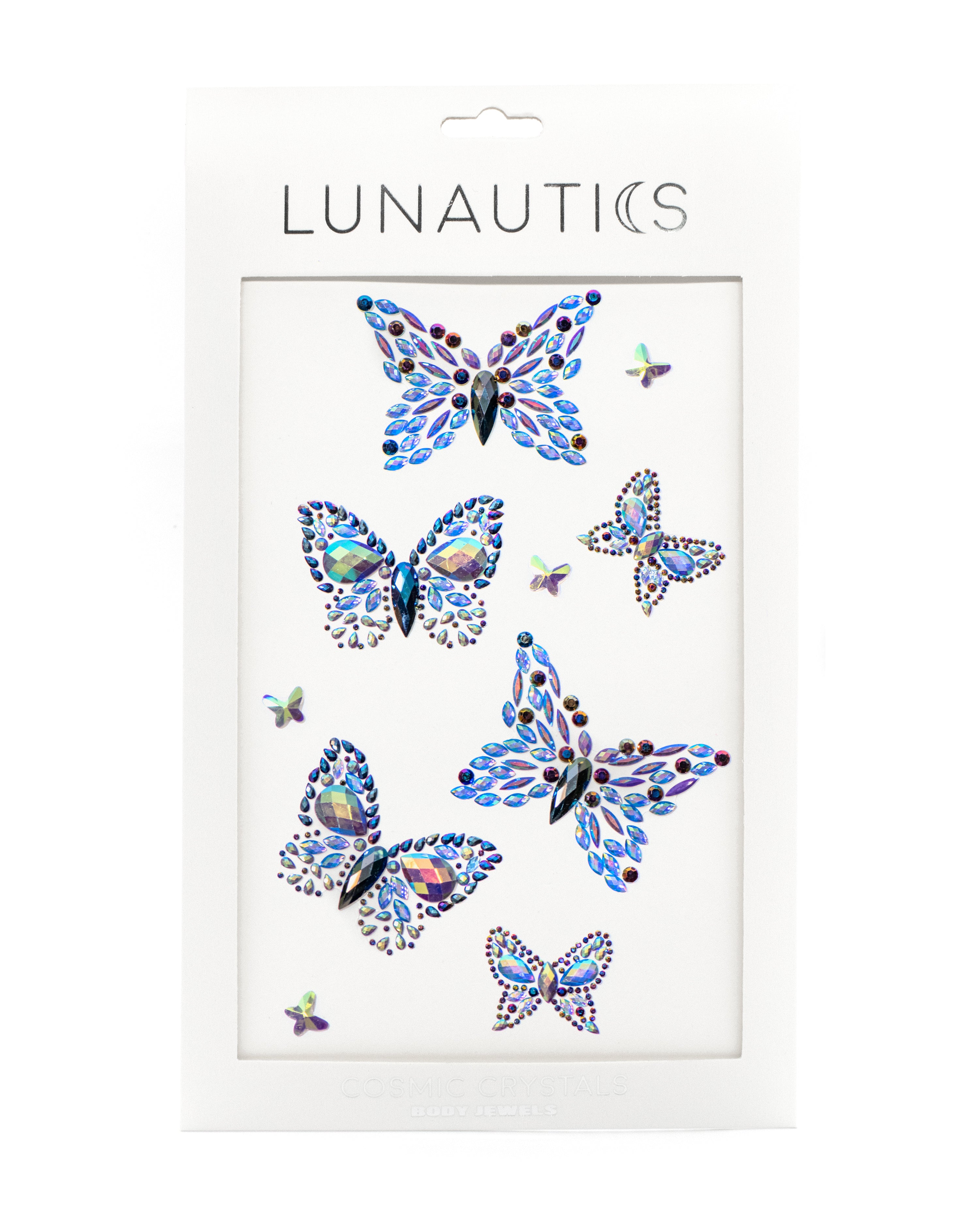 Wicked Wings Butterfly Body Jewel Mix Pack - Lunautics Jewel Mix Pack