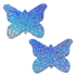 Glitter Butterfly Nipple Pasties by Pastease® - Lunautics Pasties