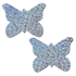 Glitter Butterfly Nipple Pasties by Pastease® - Lunautics Pasties