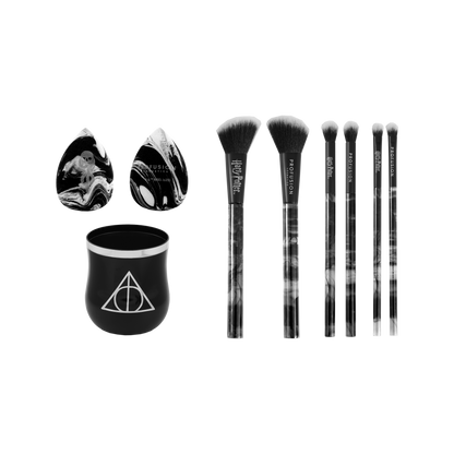 HP Dark Arts Deathly Hallows™ Blend Makeup Brush &amp; Sponge Set