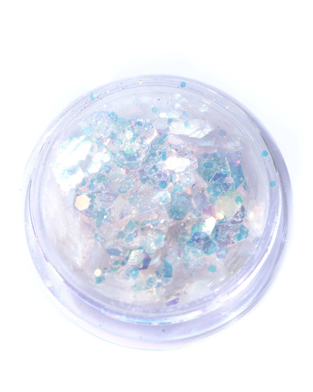 Cloud Buster - Chunky Iridescent White Glitter