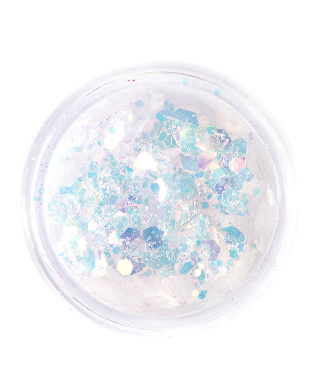 Cloud Buster - Chunky Iridescent White Glitter