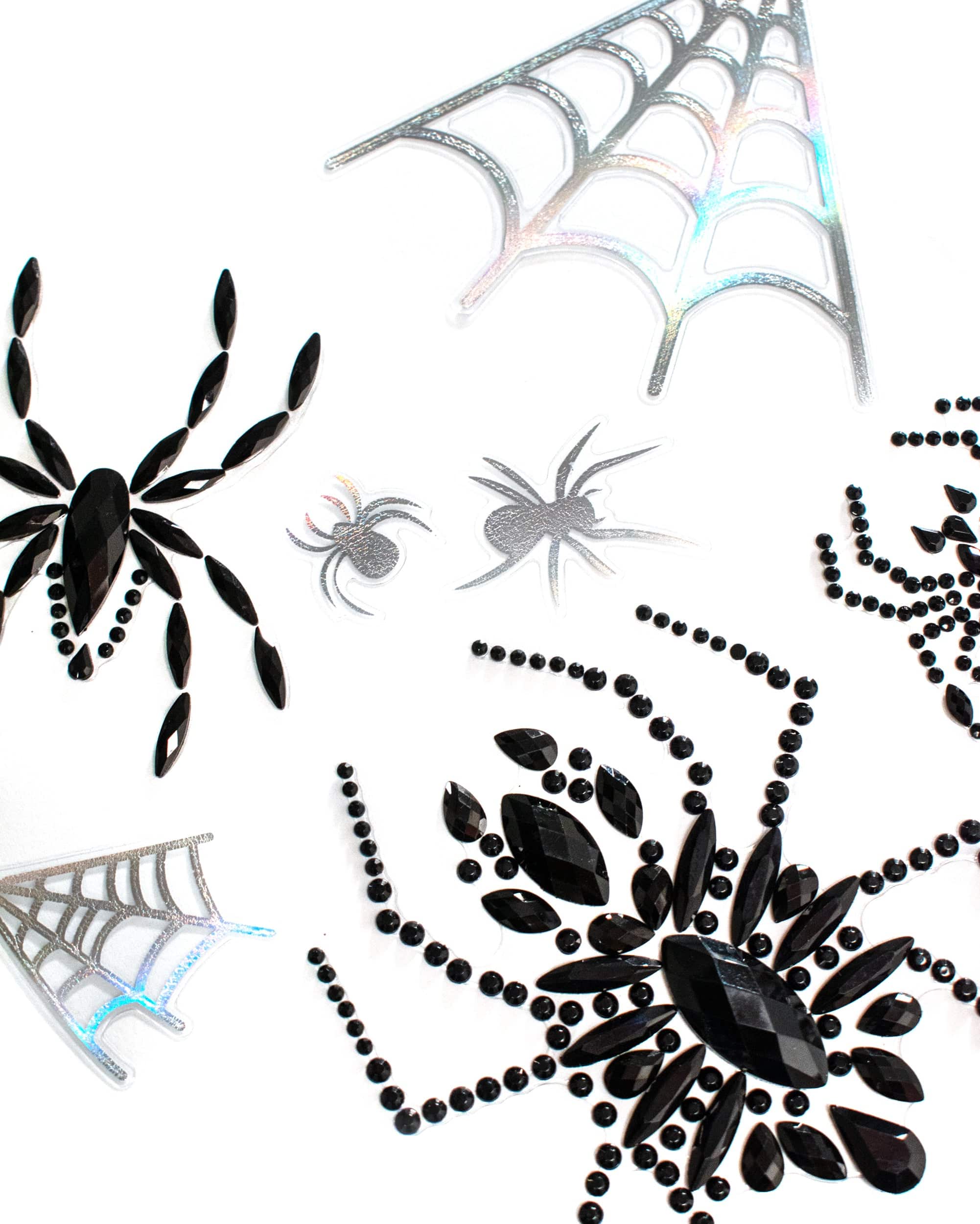 Dream Weaver - Spider Body Jewel Rhinestone and Decal Mix Pack