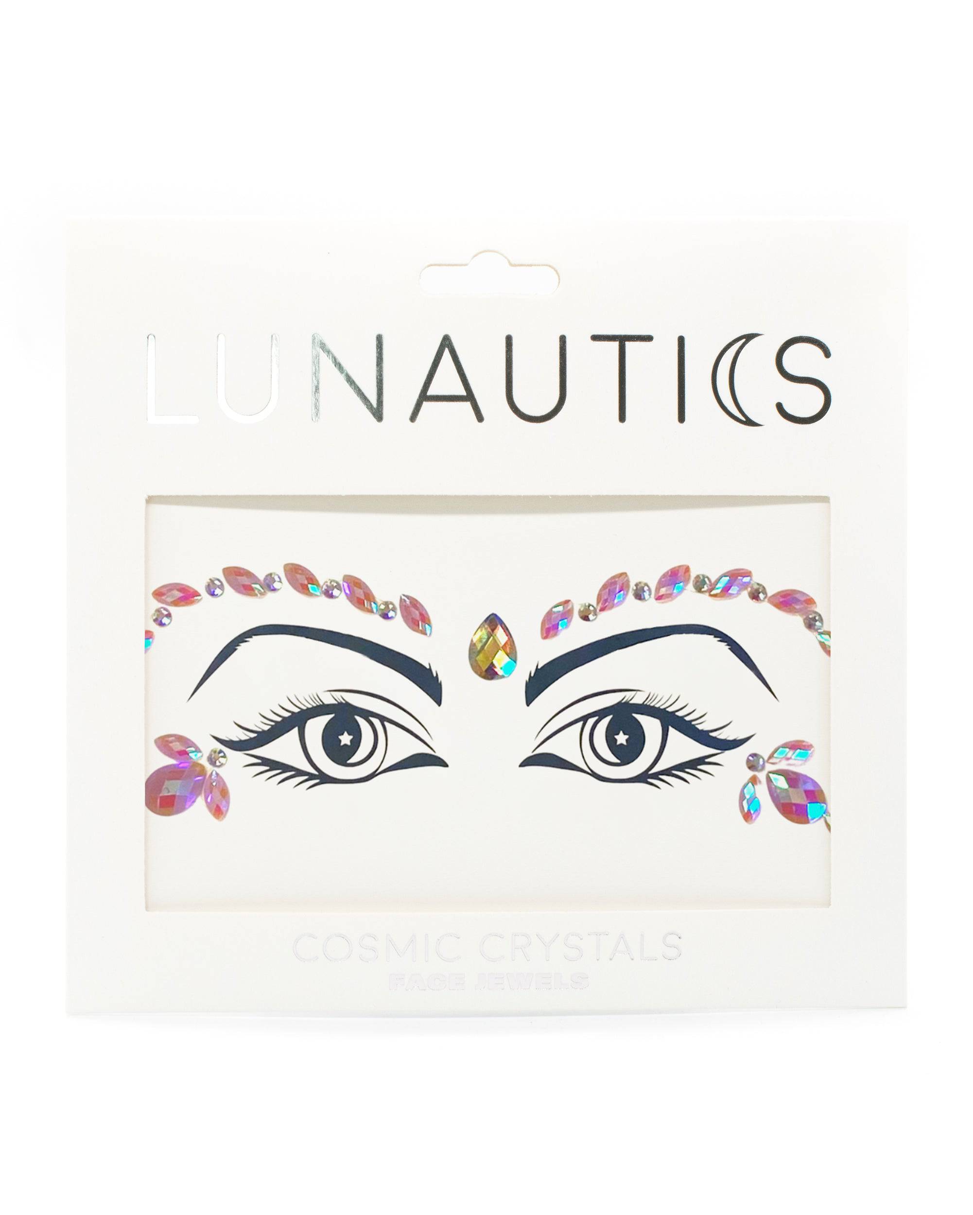 Fractal - Lavender Iridescent Face Jewel | Lunautics