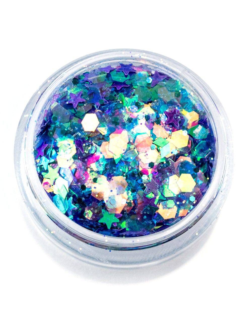 Sirena - Blue Iridescent Chunky Glitter