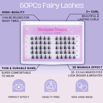 50PCs Fairy Lashes - Lunautics 