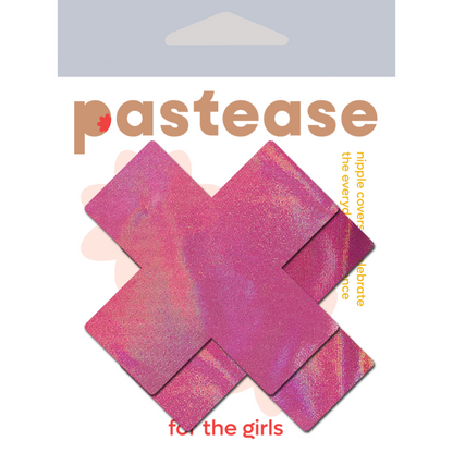 Holographic Plus X Nipple Pasties by Pastease® o/s - Lunautics 