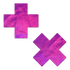 Holographic Plus X Nipple Pasties by Pastease® o/s - Lunautics 