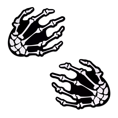 Hands On- Skeleton Nipple Pasties by Pastease®
