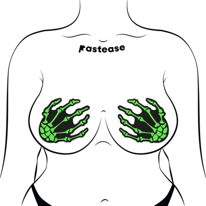 Hands On- Skeleton Nipple Pasties by Pastease®