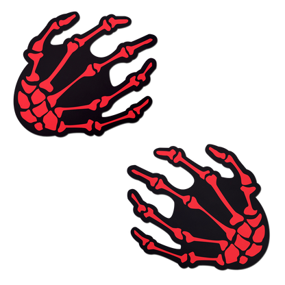 Hands On- Skeleton Nipple Pasties by Pastease®