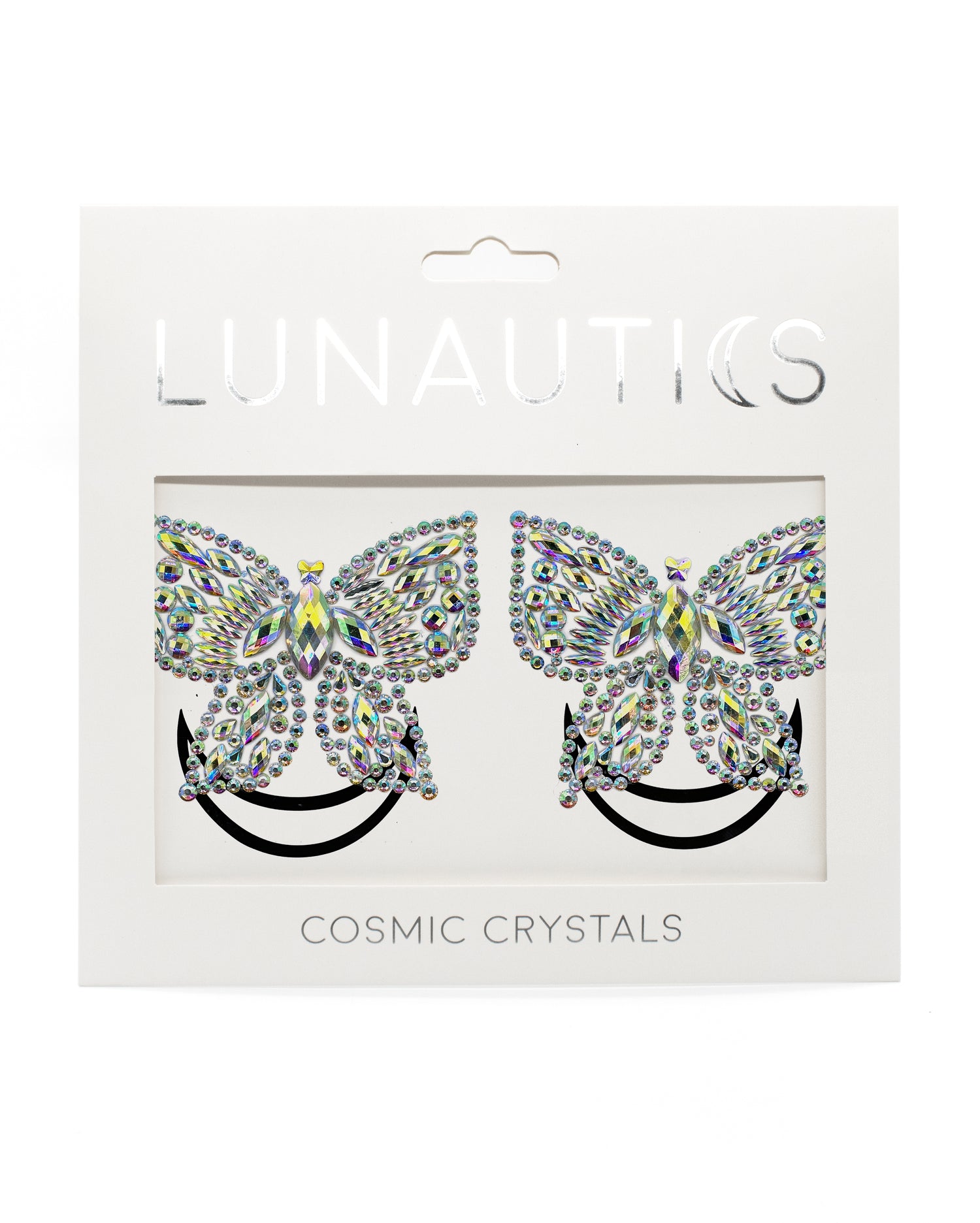Social Butterfly Jewel Body Stickers - Lunautics Jewel Pasties