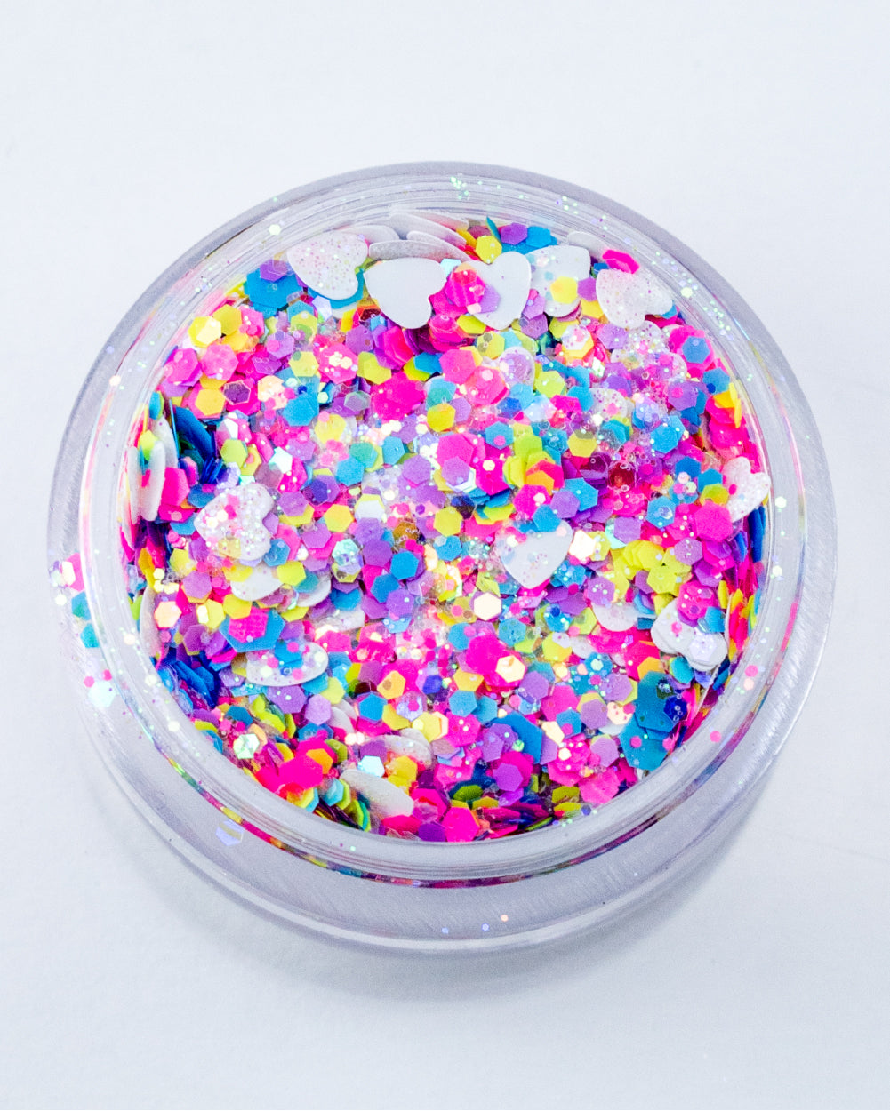 Lunautics 1993 (UV-Reactive) Rainbow Chunky Glitter