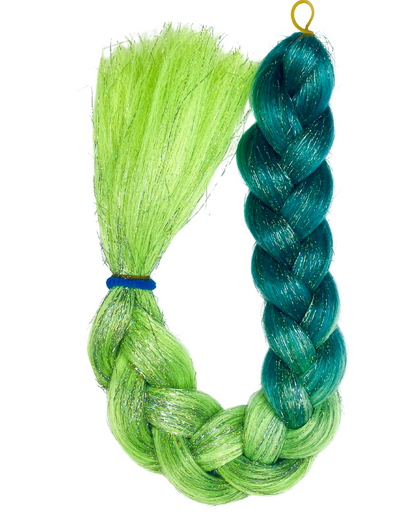 Far Out- Ombre Hair Extension w/ Tinsel - Lunautics
