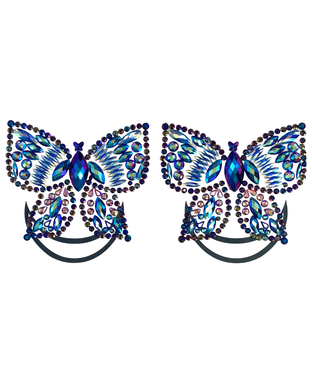 Wicked Wings Butterfly Jewel Body Stickers - Lunautics