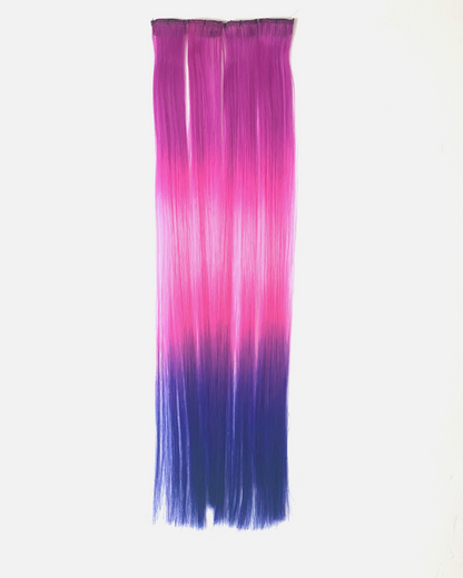 Sunrise Pink-Purple Ombre Hair Extensions - Lunautics