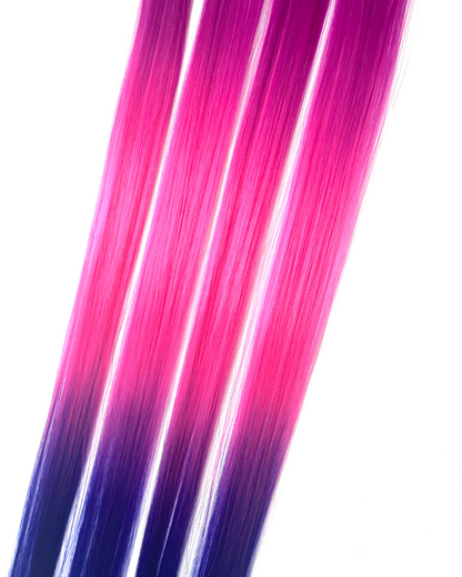 Sunrise Pink-Purple Ombre Hair Extensions - Lunautics