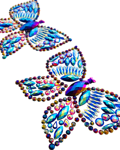 Wicked Wings Butterfly Jewel Body Stickers - Lunautics