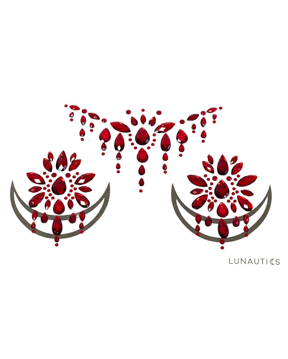 Demonia Drip Jewel Pasties - Lunautics