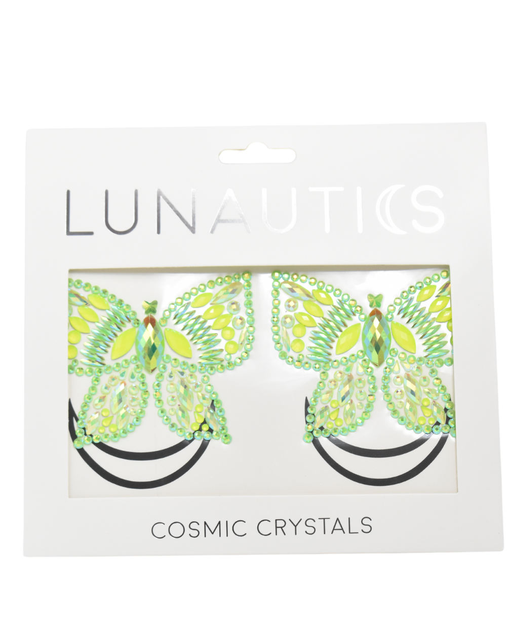 Neon Nymph Butterfly Jewel Body Stickers - Lunautics