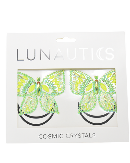 Neon Nymph Butterfly Jewel Body Stickers - Lunautics