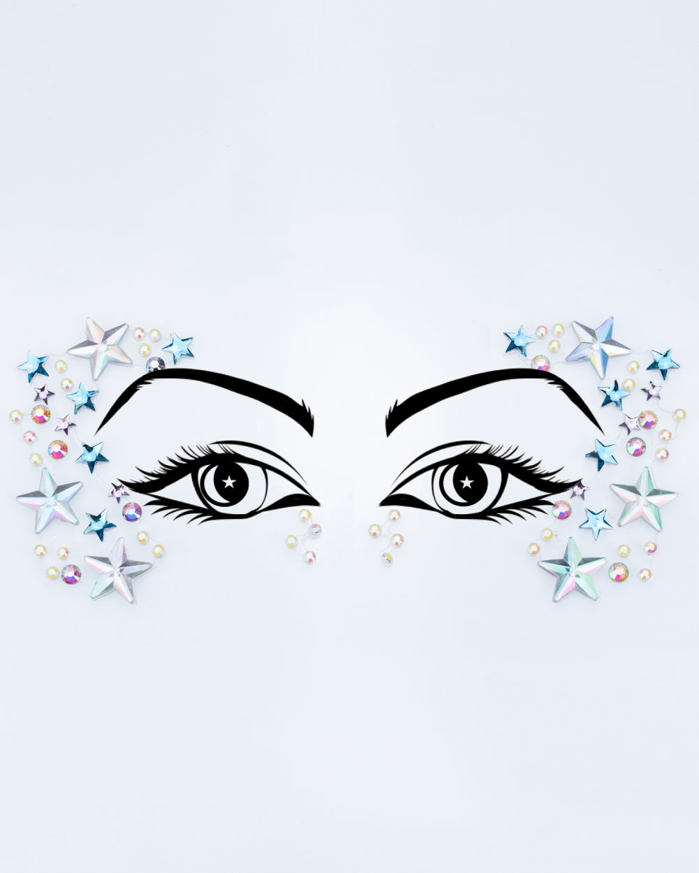 Glitter Face Jewelry Face Jewels Stickers Makeup Tools Eye Style  Rhinestones