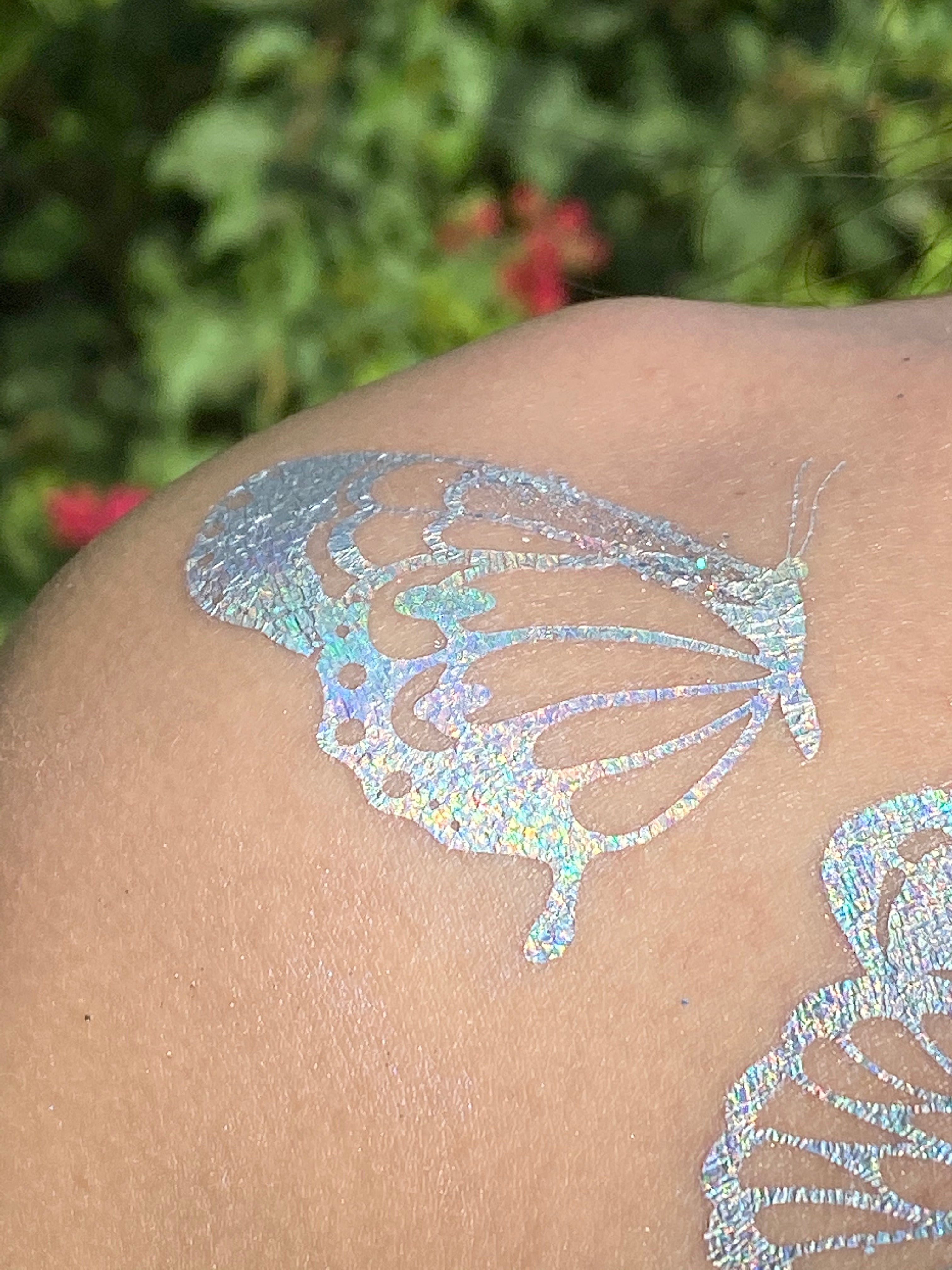 3D Holographic 👽 Photosynthetic Tattoo, Floral Vine and Plumeria Pattern  Tattoed on Human; Photographed on Space 👽 Camera Technology - AI Generated  Artwork - NightCafe Creator