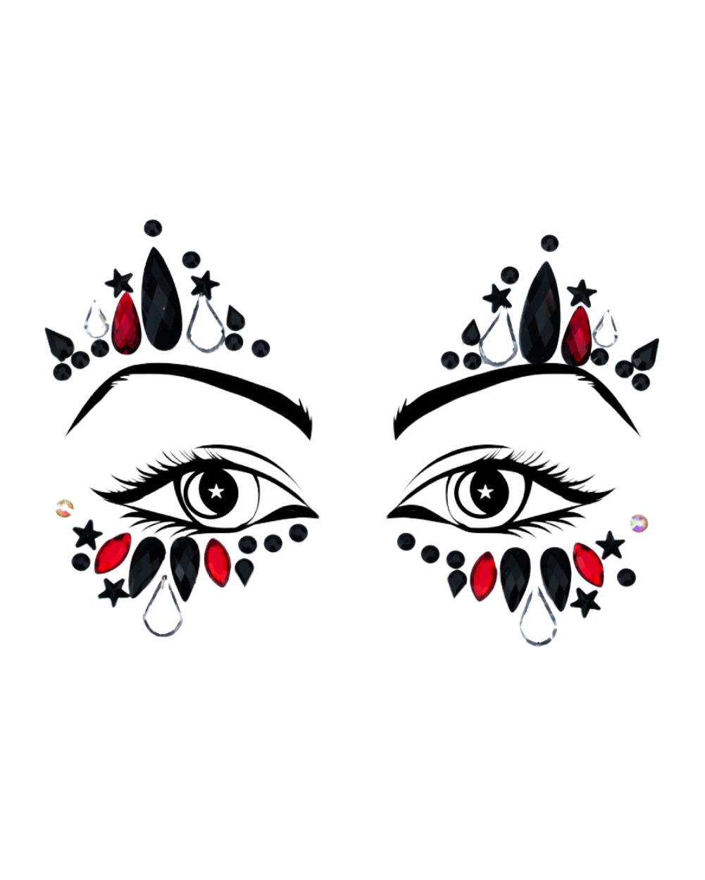 Clown 2025 face gems