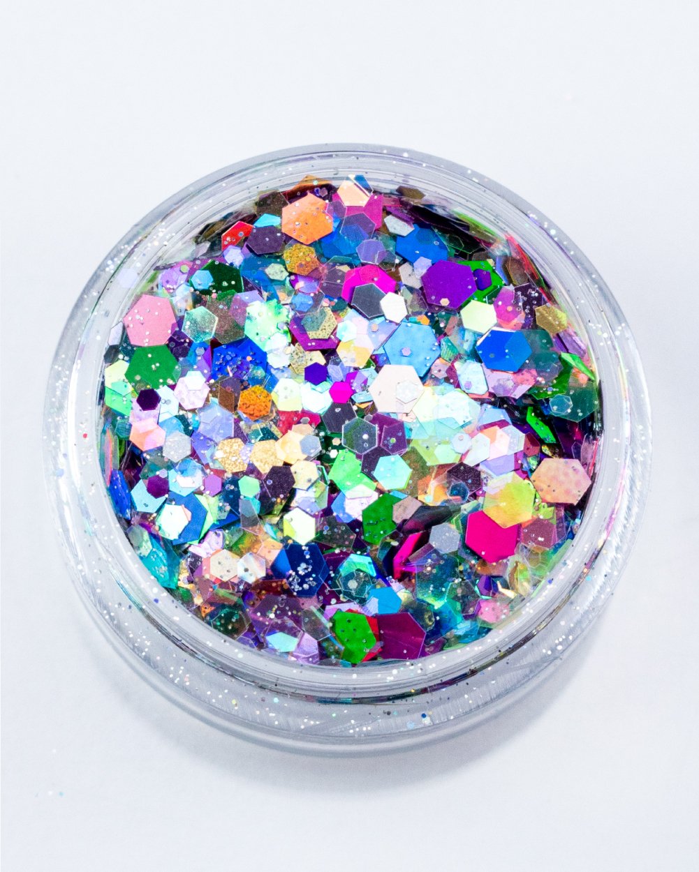 Rainbow Metallic Chunky Glitter - Prism