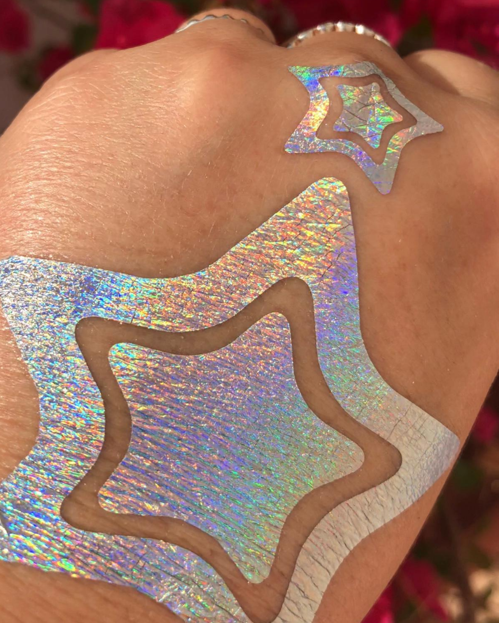 Temporary Tattoo Kids Girls Holographic Mermaid Glittering Unicorn Party  Favours | eBay