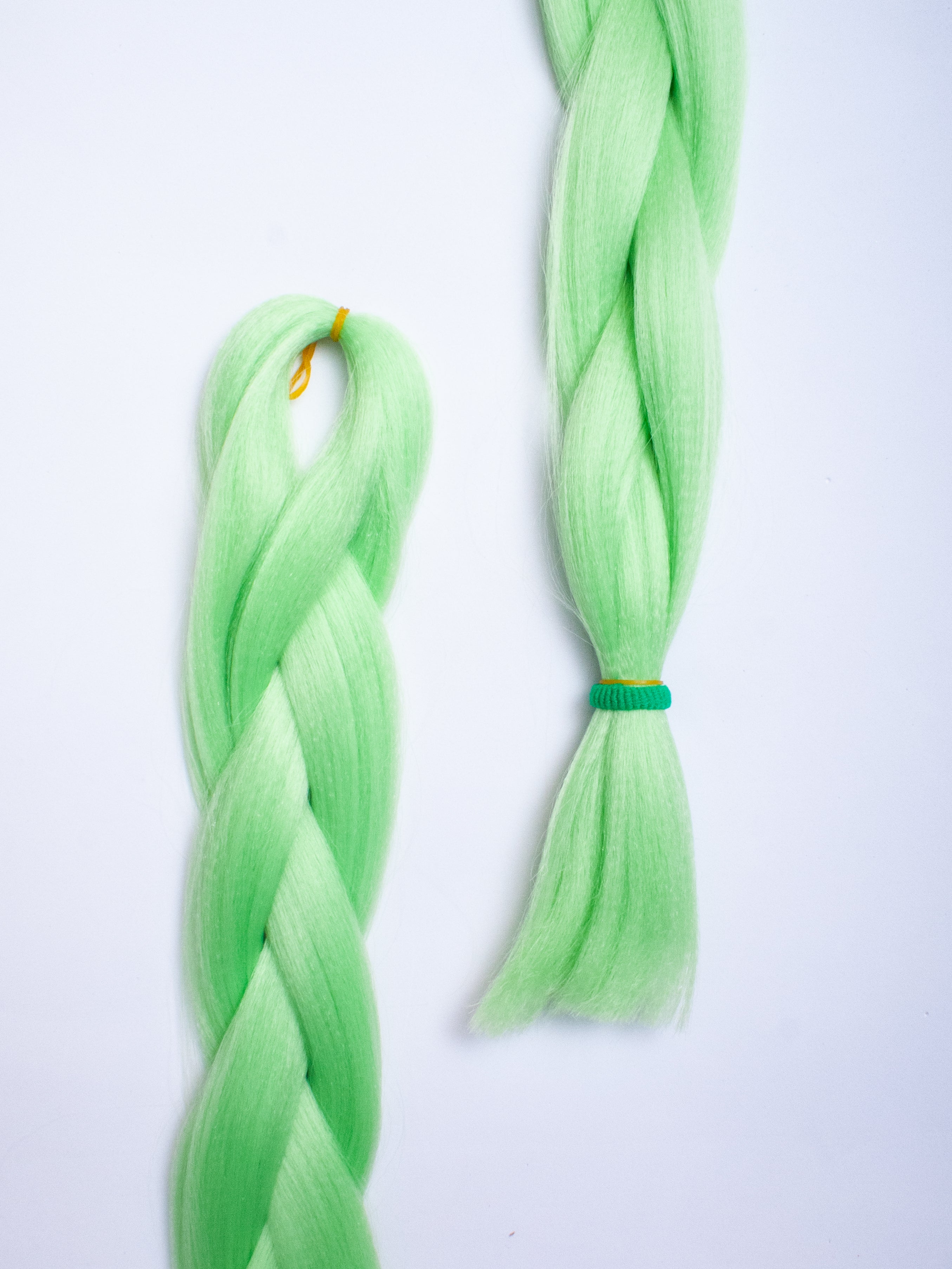 Green shop ponytail extension