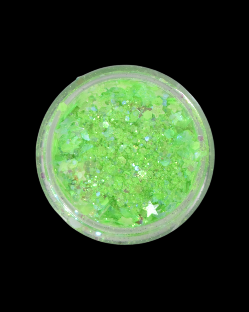 Chunky Glitter (UV-Reactive) - Neon Nova - Lunautics Chunky Glitter