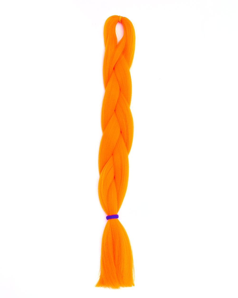 Bang - Bright Orange Hair Extension - Lunautics Braid-In Hair
