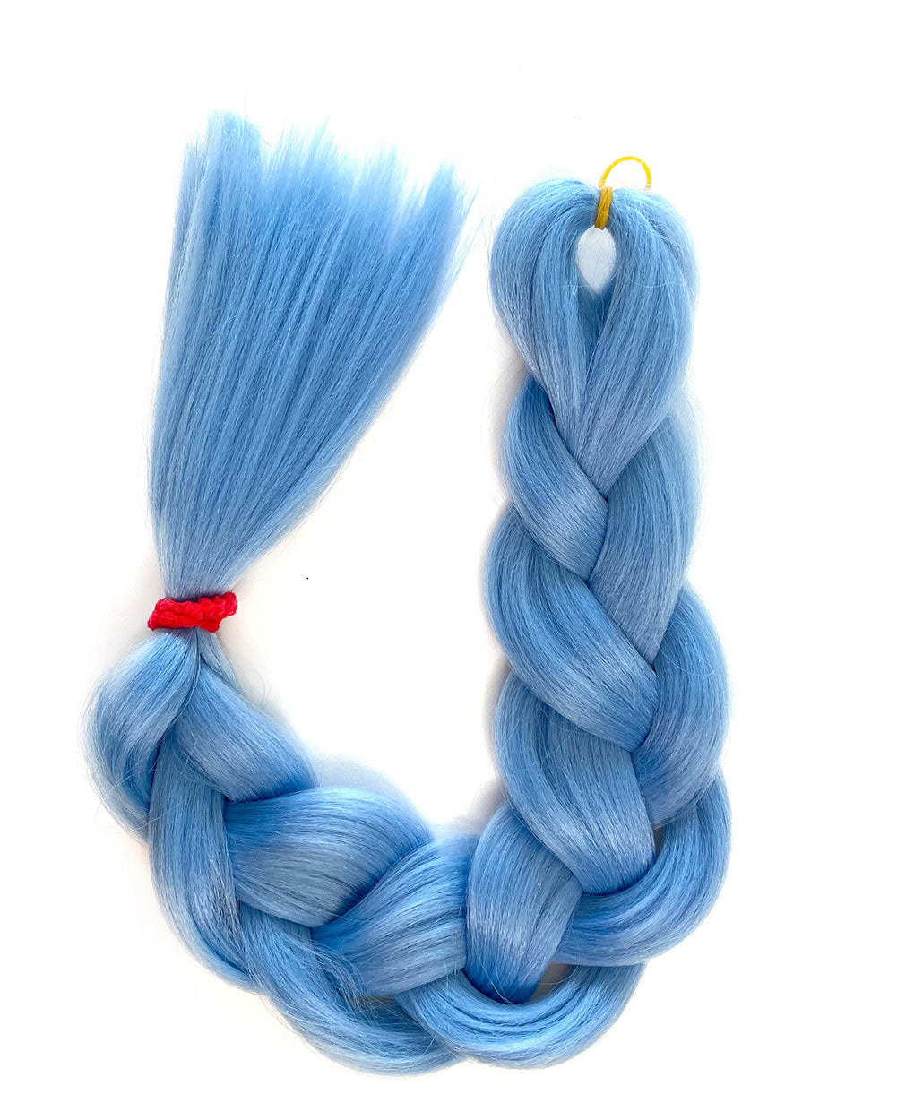 Princess - Ash Blue Hair Extension - Lunautics Braid-In Hair